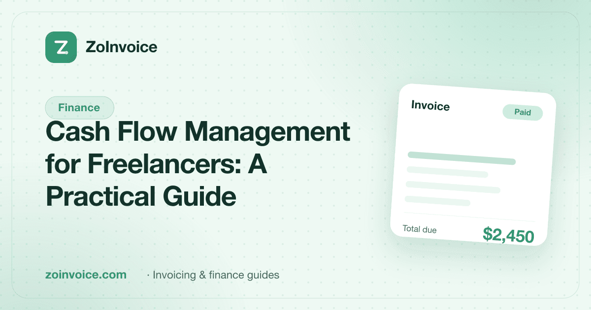 Cash Flow Management for Freelancers: A Practical Guide