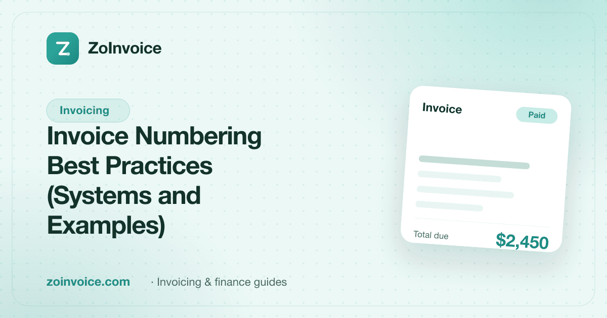 Invoice Numbering Best Practices (Systems and Examples)